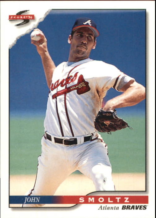 Mark Lemke 1996 Score #124 Atlanta Braves Baseball Card