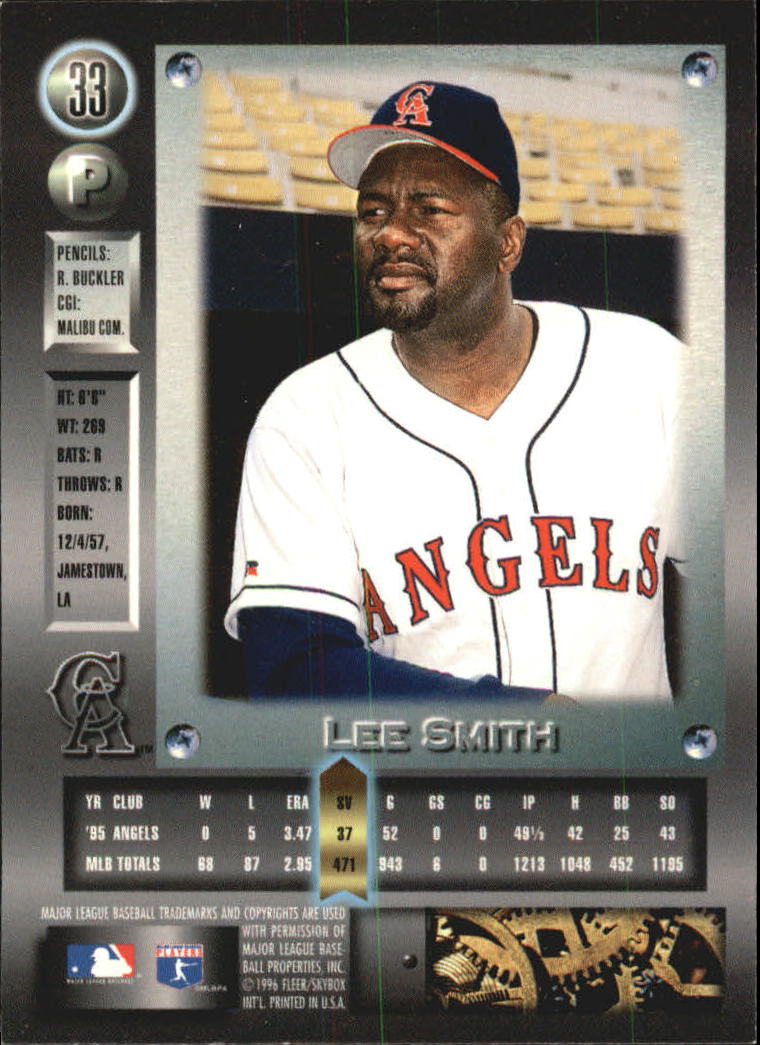 1996 Metal Universe Baseball "Platinum" Parallel Cards - Picture 15 of 95