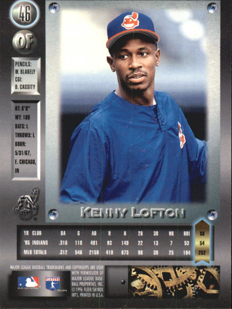 1996 Metal Universe Baseball "Platinum" Parallel Cards - Picture 23 of 95
