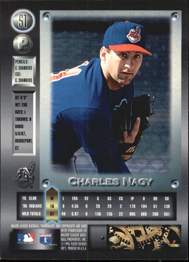 1996 Metal Universe Baseball "Platinum" Parallel Cards - Picture 31 of 95