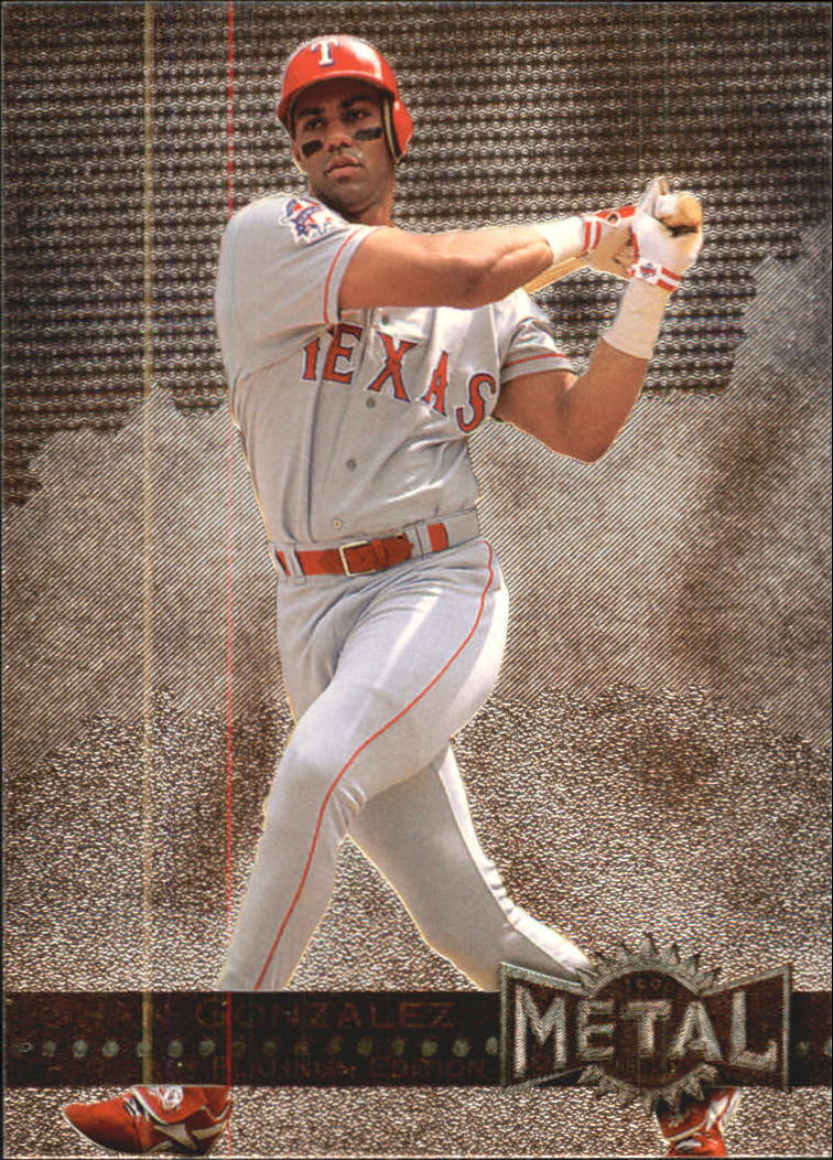 1996 Metal Universe Baseball "Platinum" Parallel Cards - Picture 48 of 95