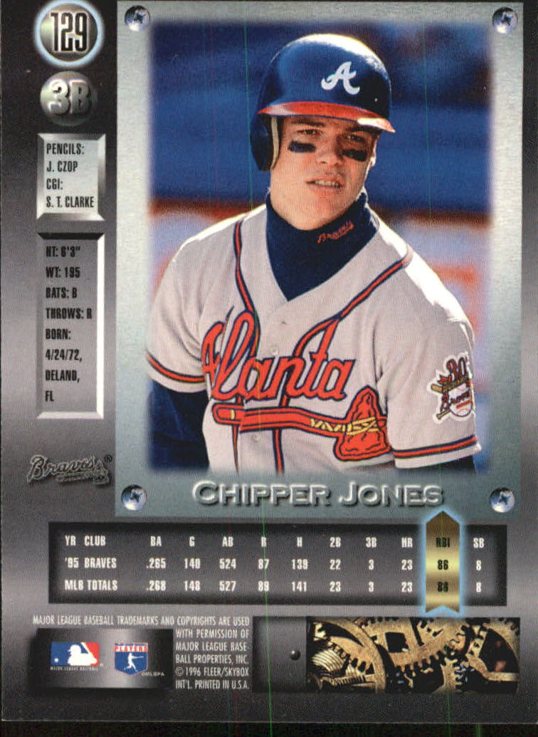 1996 Metal Universe Baseball "Platinum" Parallel Cards - Picture 57 of 95
