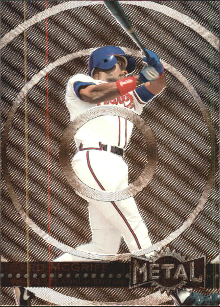 1996 Metal Universe Baseball "Platinum" Parallel Cards - Picture 60 of 95