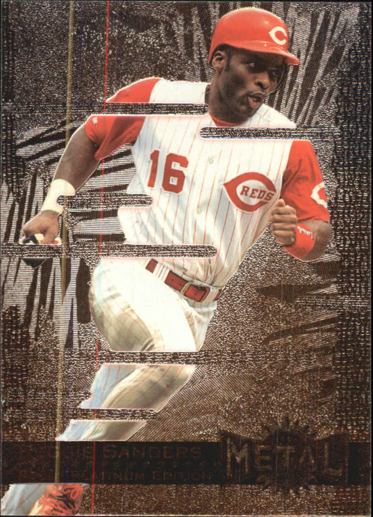 1996 Metal Universe Baseball "Platinum" Parallel Cards - Picture 66 of 95