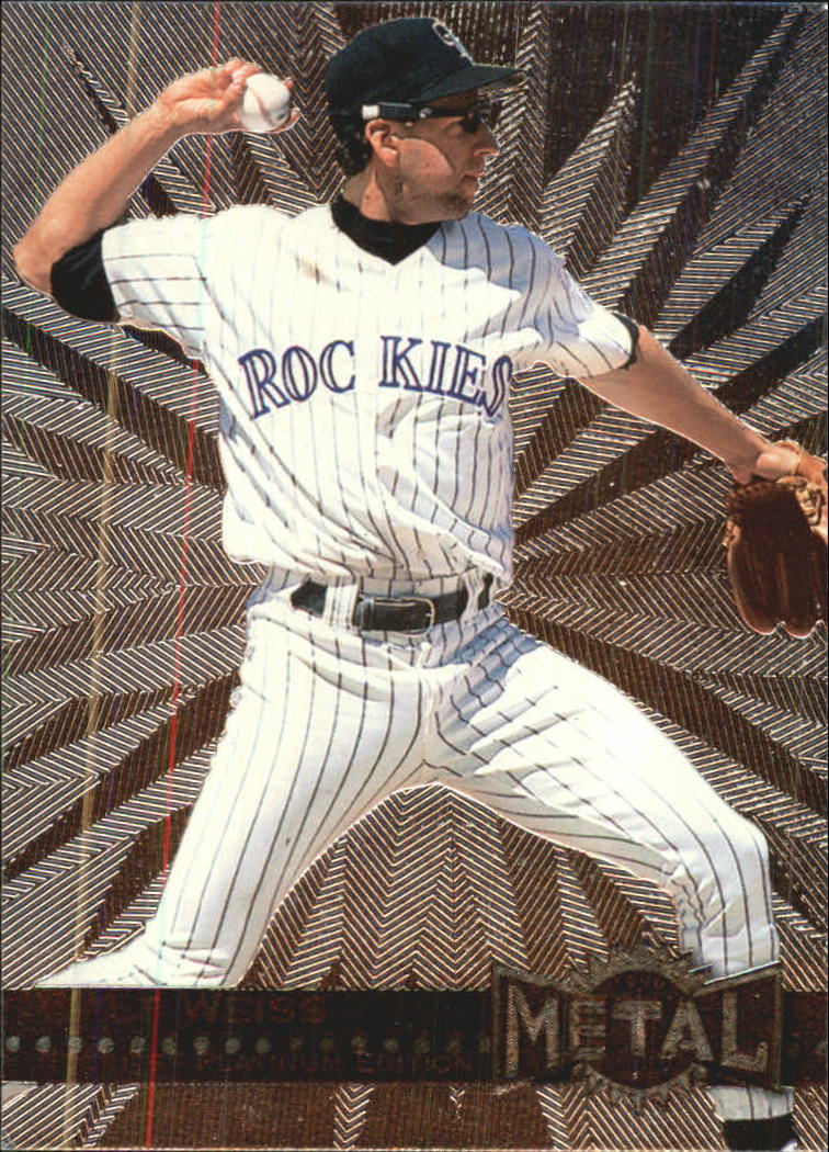 1996 Metal Universe Baseball "Platinum" Parallel Cards - Picture 70 of 95
