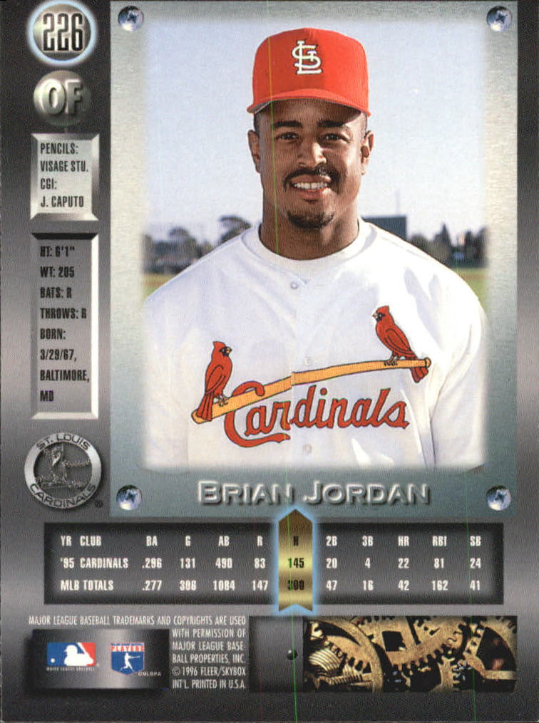 1996 Metal Universe Baseball "Platinum" Parallel Cards - Picture 87 of 95