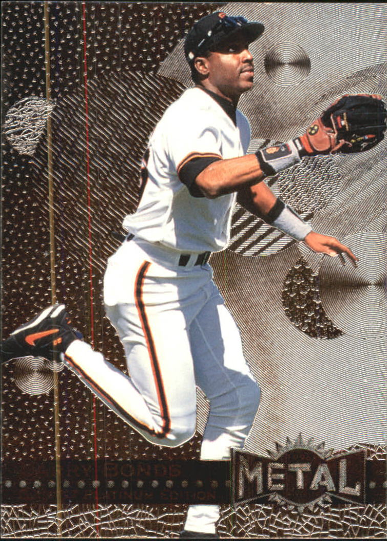 1996 Metal Universe Baseball "Platinum" Parallel Cards - Picture 92 of 95