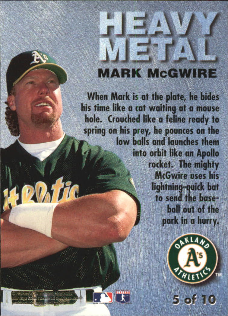 1996 Metal Universe Baseball "Insert" Cards - Picture 11 of 59