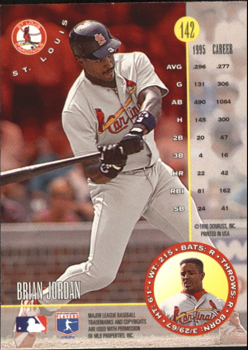 1996 Leaf Baseball "Press Proofs" Parallel Cards - Bild 35 von 41