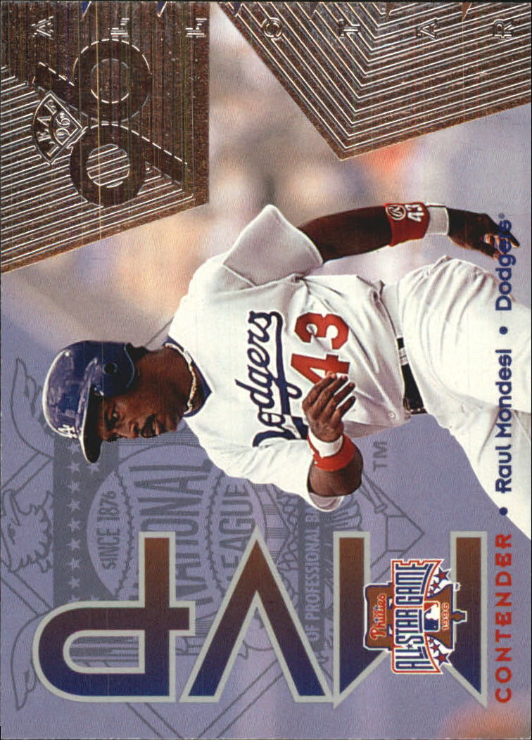 1996 Leaf Baseball "All-Star Game MVP Contenders" Insert Cards - Picture 26 of 37