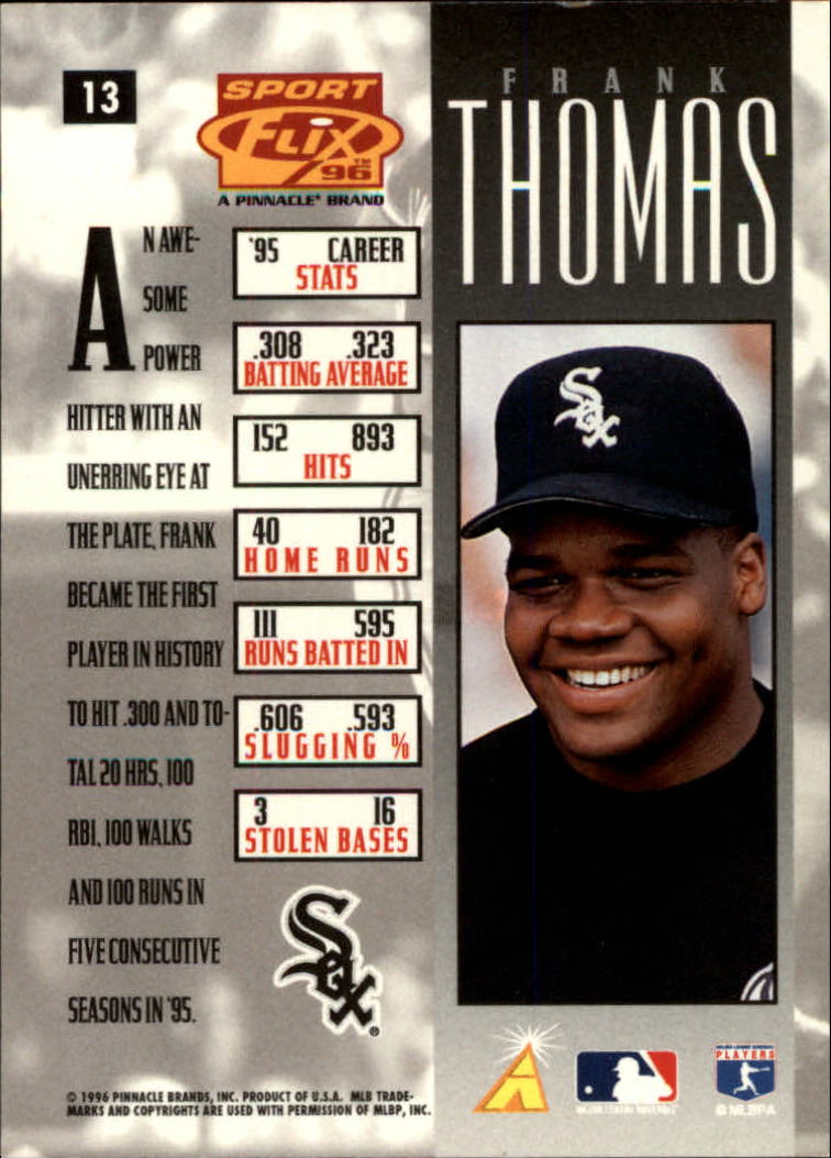1996 Sportflix Baseball Card Pick - Picture 27 of 278