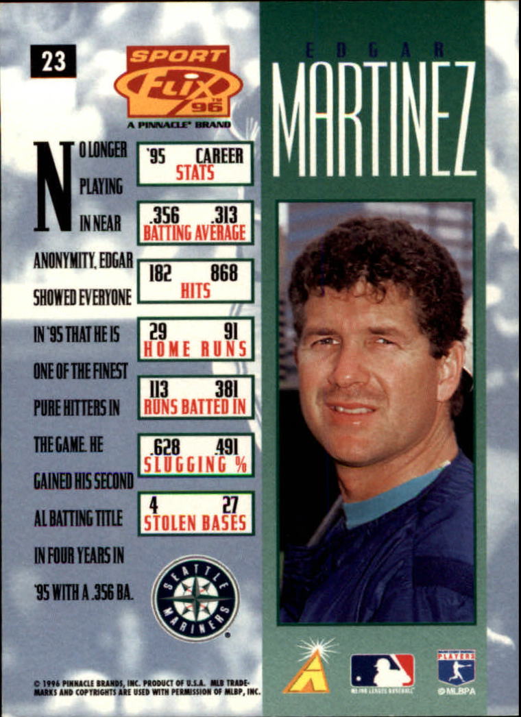 1996 Sportflix Baseball Card Pick - Picture 47 of 278
