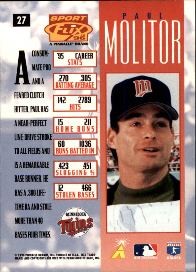 1996 Sportflix Baseball Card Pick - Picture 53 of 278