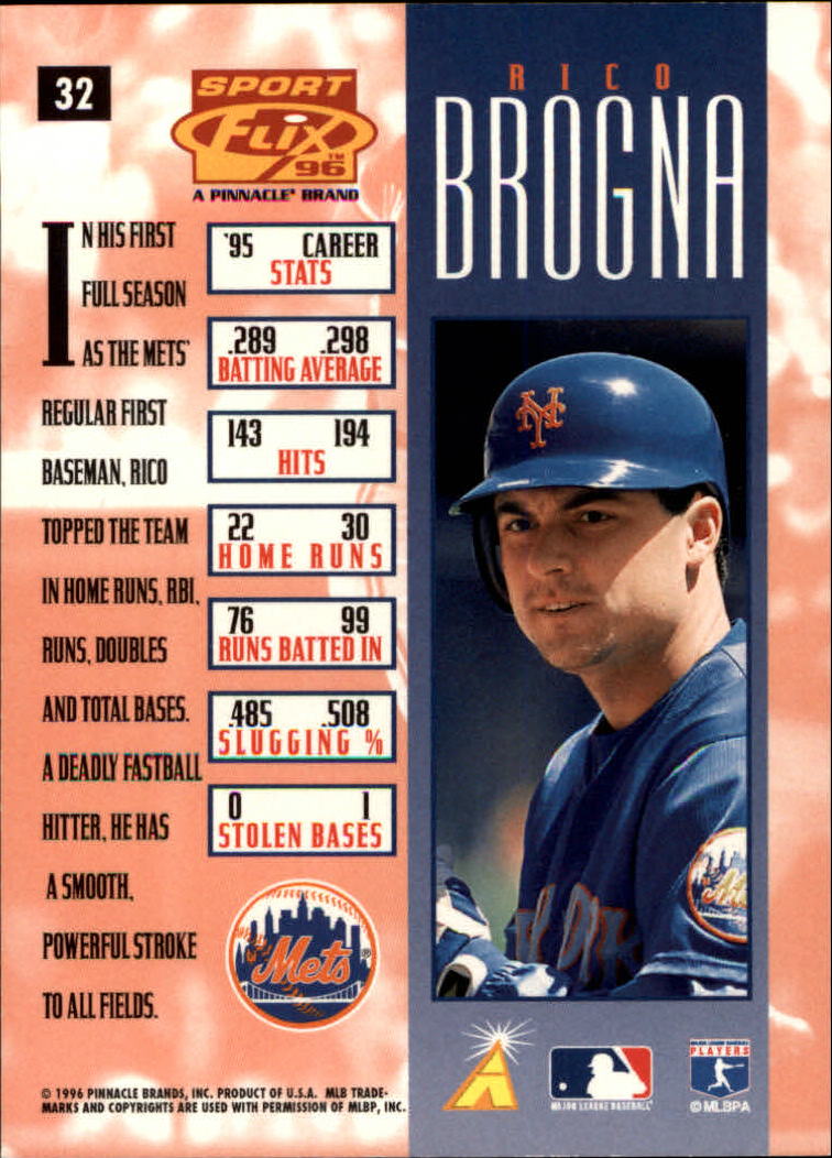 1996 Sportflix Baseball Card Pick - Picture 63 of 278