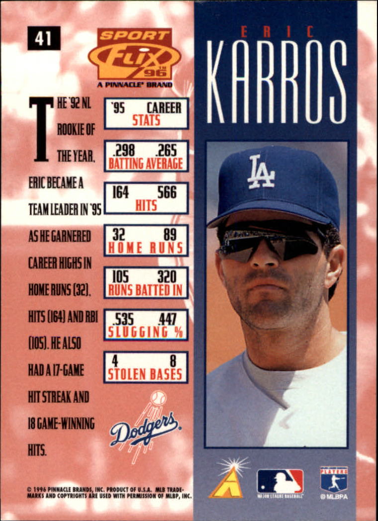 1996 Sportflix Baseball Card Pick - Picture 81 of 278