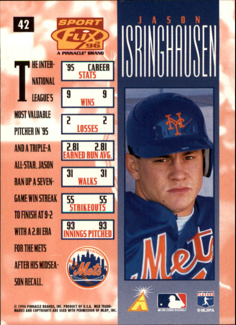 1996 Sportflix Baseball Card Pick - Picture 83 of 278