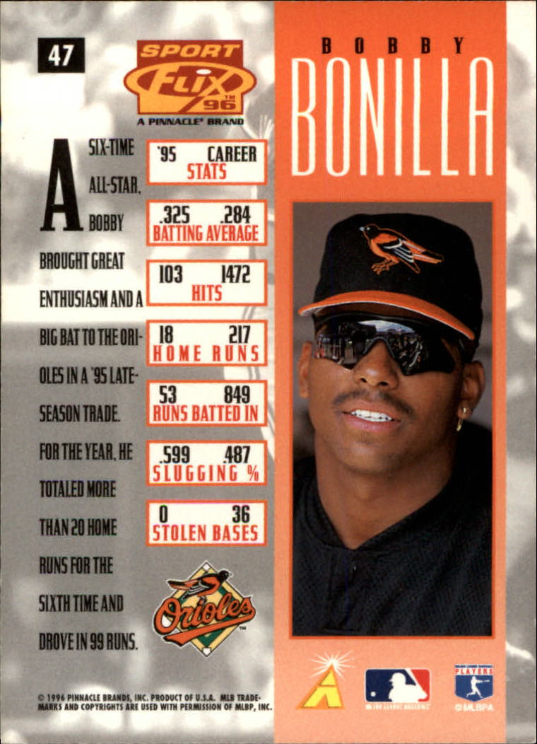 1996 Sportflix Baseball Card Pick - Picture 92 of 278