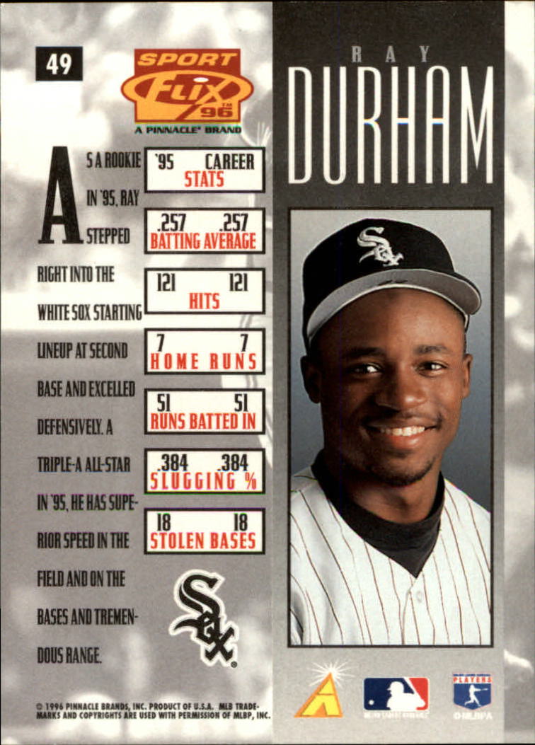 1996 Sportflix Baseball Card Pick - Picture 96 of 278