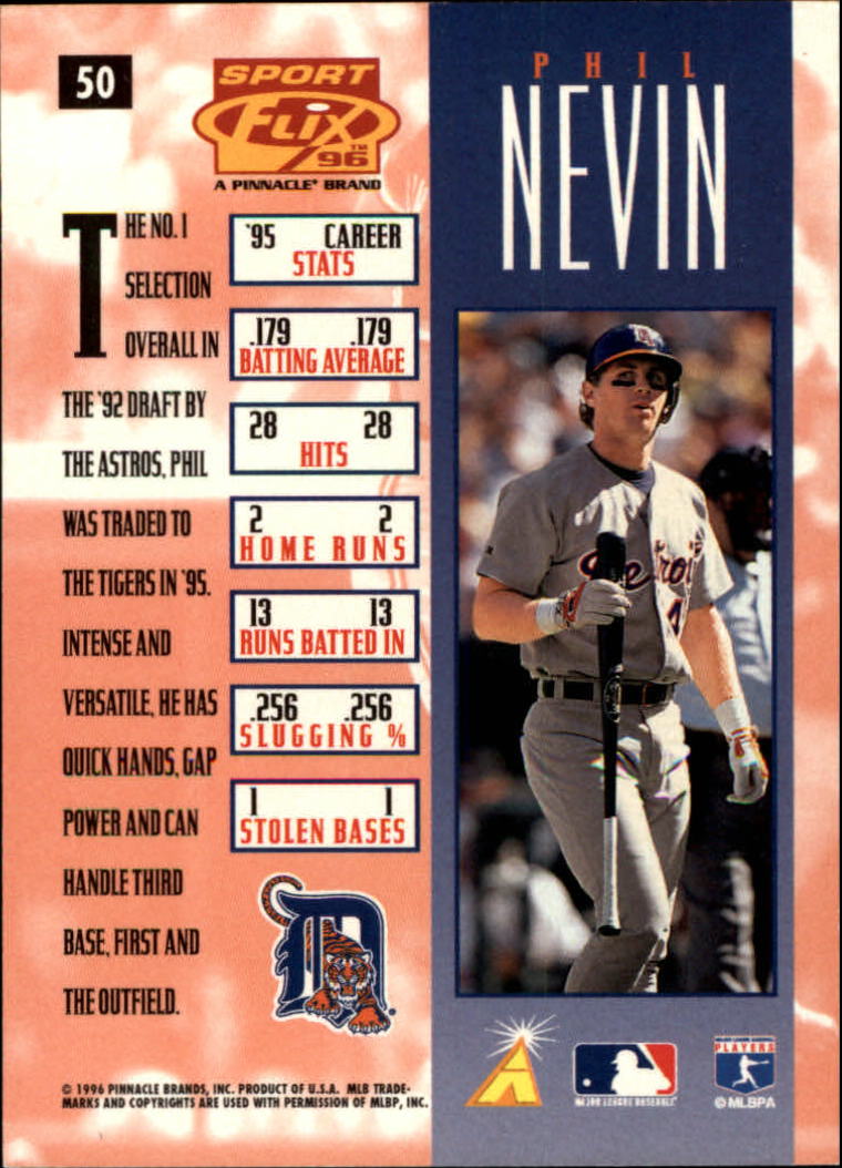 1996 Sportflix Baseball Card Pick - Picture 98 of 278