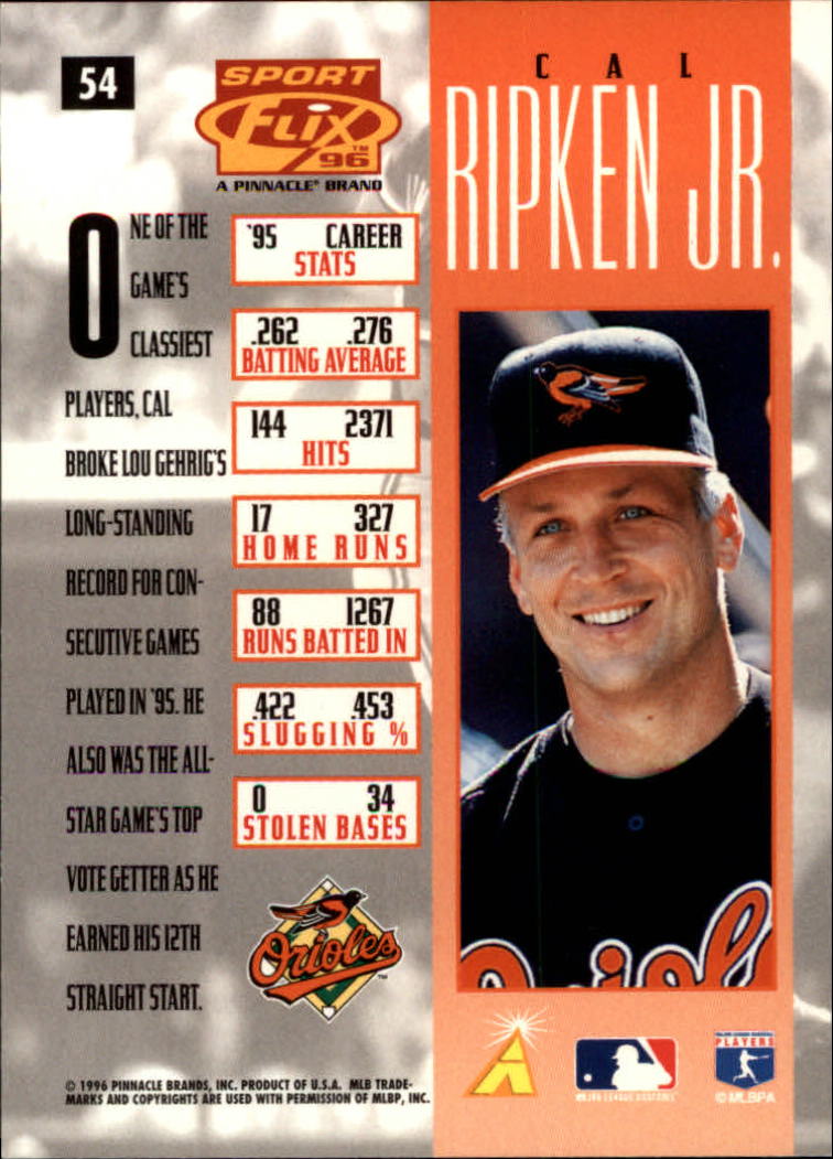 1996 Sportflix Baseball Card Pick - Picture 106 of 278