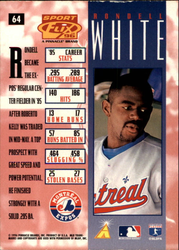 1996 Sportflix Baseball Card Pick - Picture 124 of 278