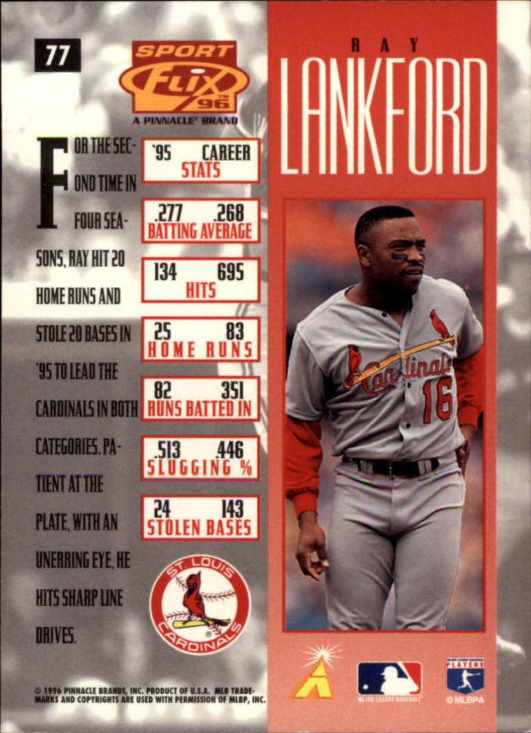 1996 Sportflix Baseball Card Pick - Picture 150 of 278