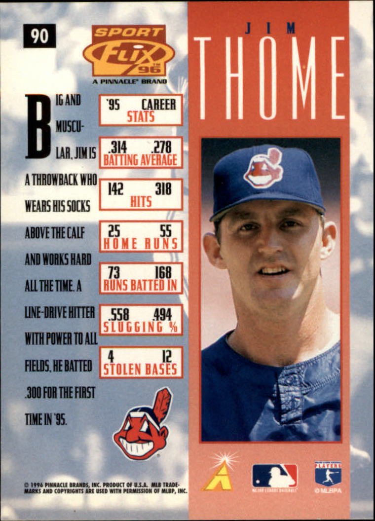 1996 Sportflix Baseball Card Pick - Picture 176 of 278