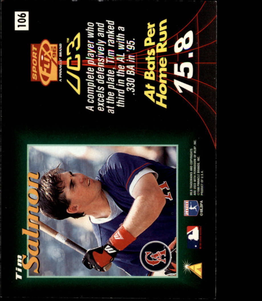 1996 Sportflix Baseball Card Pick - Picture 206 of 278