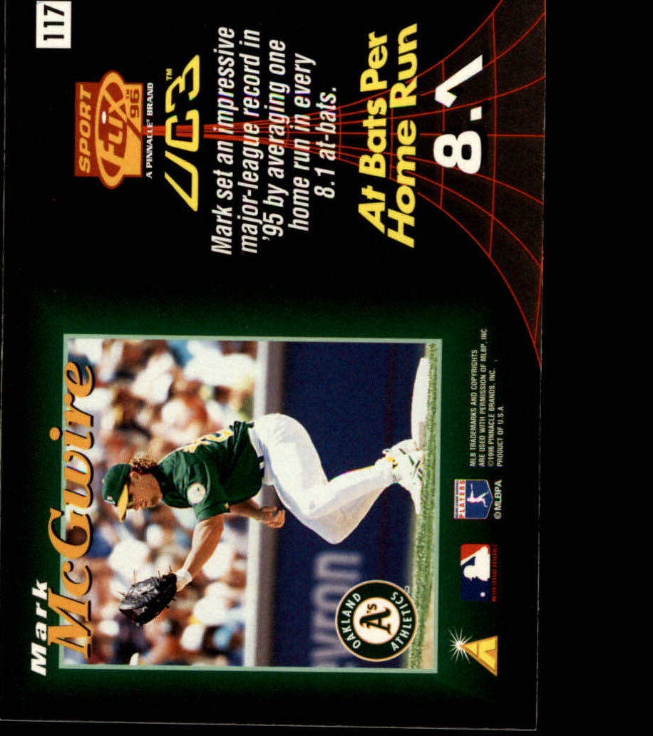 1996 Sportflix Baseball Card Pick - Picture 228 of 278