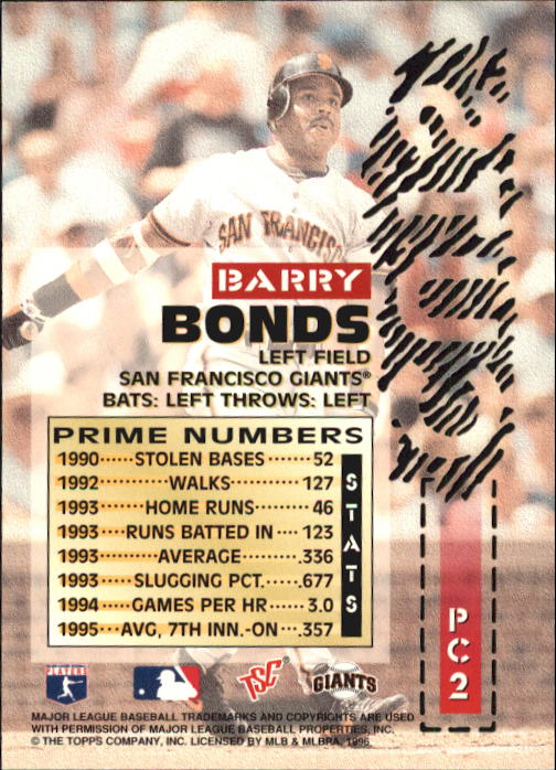 1996 Stadium Club Baseball Part 3 Insert and Parallel Cards - Picture 73 of 81