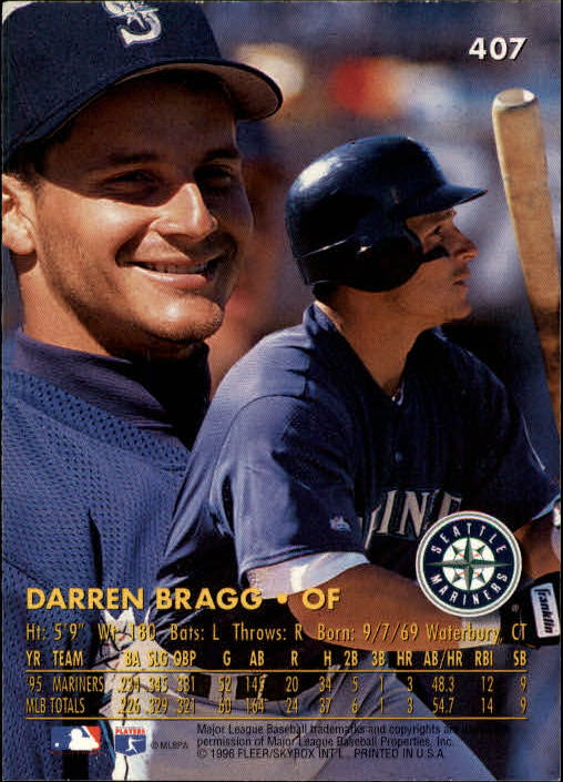 1996 Ultra (Fleer) Baseball "Main Set" Cards #401 to #600 - Picture 13 of 389