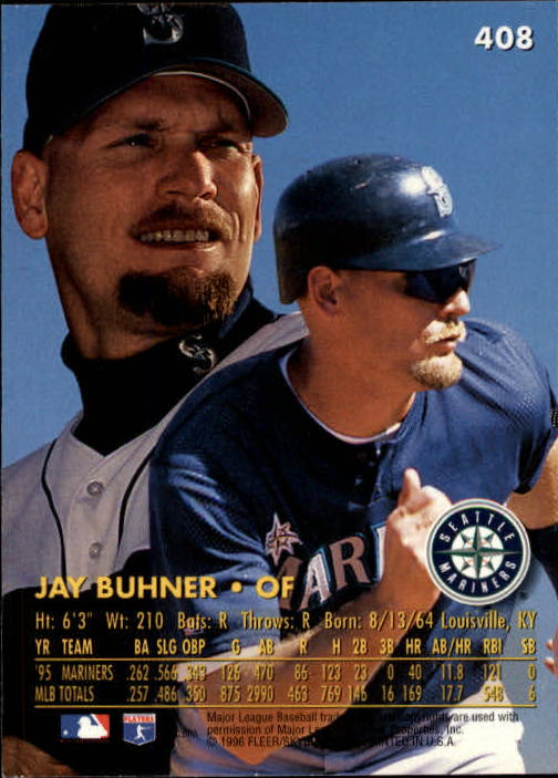 1996 Ultra (Fleer) Baseball "Main Set" Cards #401 to #600 - Picture 15 of 389
