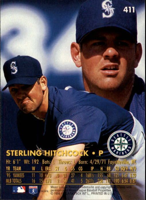 1996 Ultra (Fleer) Baseball "Main Set" Cards #401 to #600 - Picture 21 of 389