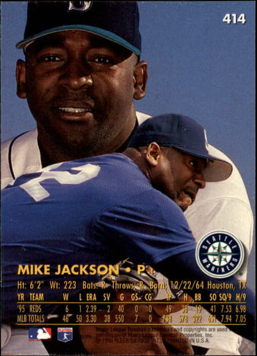 1996 Ultra (Fleer) Baseball "Main Set" Cards #401 to #600 - Picture 27 of 389