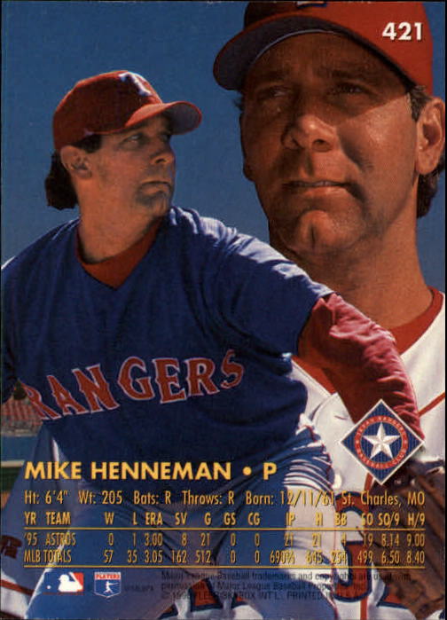 1996 Ultra (Fleer) Baseball "Main Set" Cards #401 to #600 - Picture 41 of 389