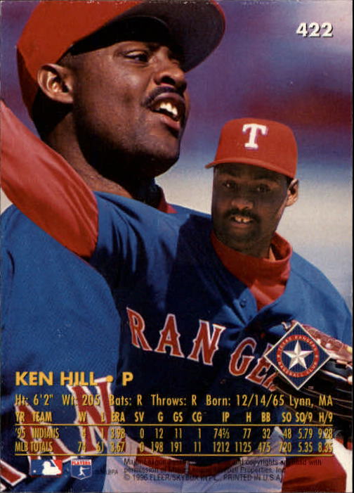 1996 Ultra (Fleer) Baseball "Main Set" Cards #401 to #600 - Picture 43 of 389
