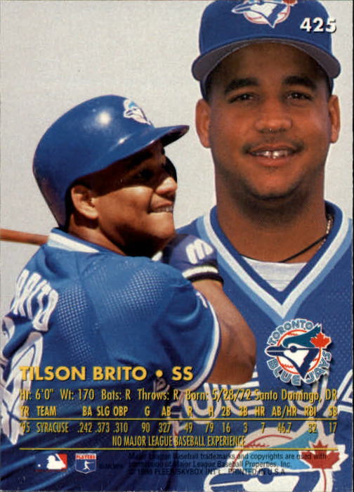 1996 Ultra (Fleer) Baseball "Main Set" Cards #401 to #600 - Picture 49 of 389