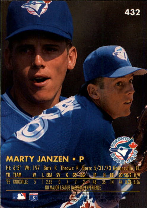 1996 Ultra (Fleer) Baseball "Main Set" Cards #401 to #600 - Picture 63 of 389