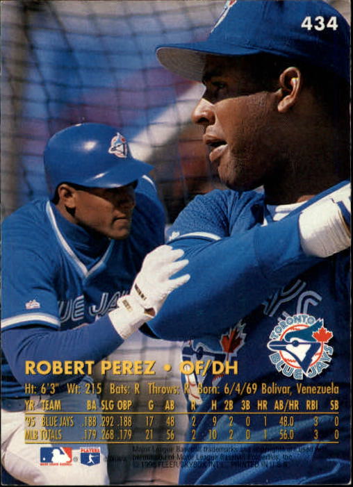 1996 Ultra (Fleer) Baseball "Main Set" Cards #401 to #600 - Picture 67 of 389