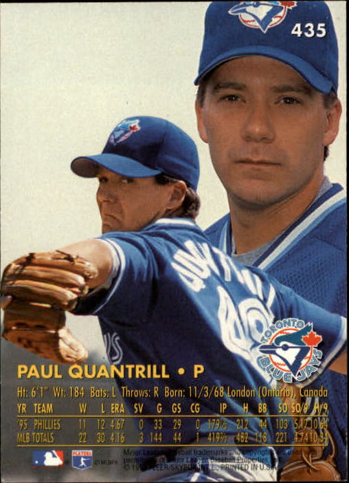 1996 Ultra (Fleer) Baseball "Main Set" Cards #401 to #600 - Picture 69 of 389