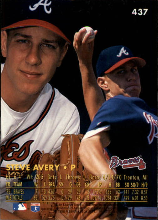 1996 Ultra (Fleer) Baseball "Main Set" Cards #401 to #600 - Picture 73 of 389