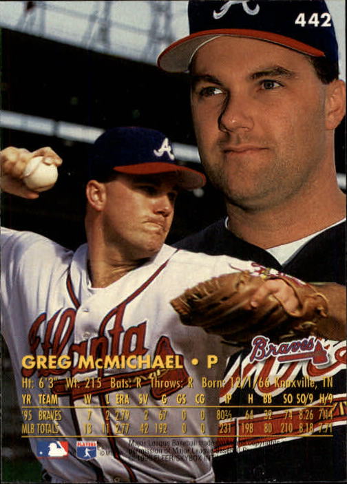 1996 Ultra (Fleer) Baseball "Main Set" Cards #401 to #600 - Picture 83 of 389