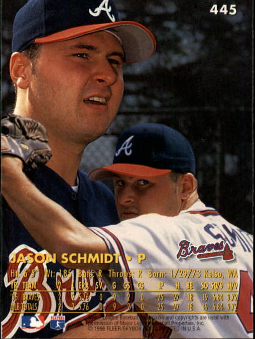 1996 Ultra (Fleer) Baseball "Main Set" Cards #401 to #600 - Picture 89 of 389