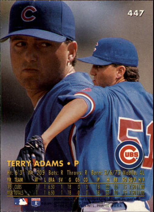 1996 Ultra (Fleer) Baseball "Main Set" Cards #401 to #600 - Picture 93 of 389