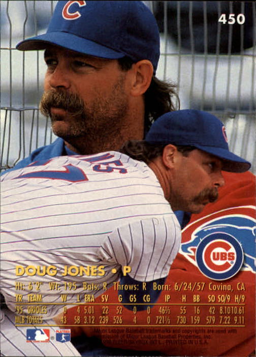 1996 Ultra (Fleer) Baseball "Main Set" Cards #401 to #600 - Picture 99 of 389