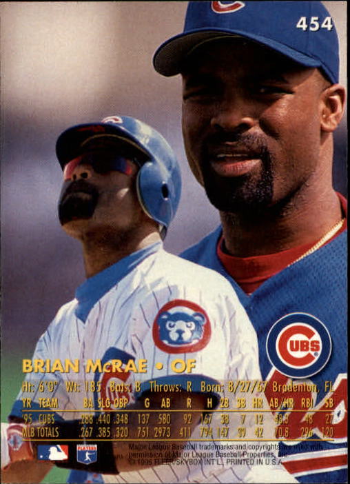 1996 Ultra (Fleer) Baseball "Main Set" Cards #401 to #600 - Picture 107 of 389