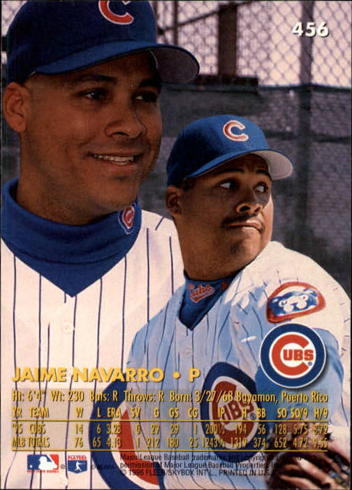 1996 Ultra (Fleer) Baseball "Main Set" Cards #401 to #600 - Picture 109 of 389