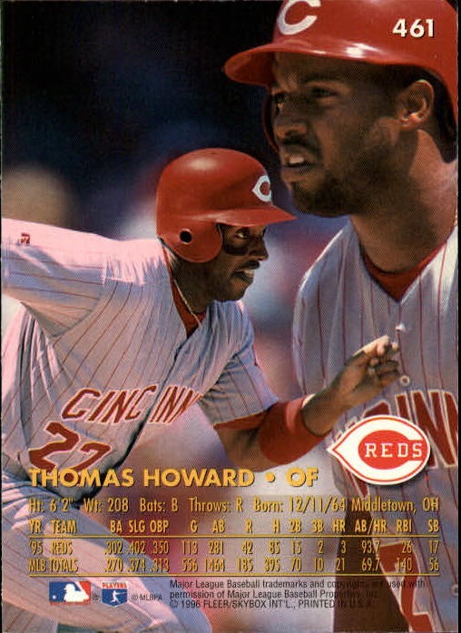 1996 Ultra (Fleer) Baseball "Main Set" Cards #401 to #600 - Picture 119 of 389