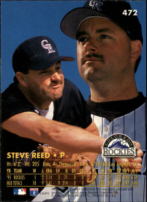 1996 Ultra (Fleer) Baseball "Main Set" Cards #401 to #600 - Picture 141 of 389