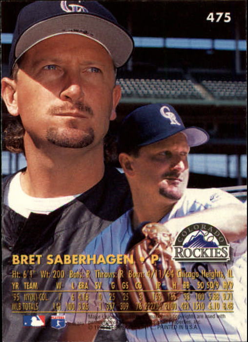 1996 Ultra (Fleer) Baseball "Main Set" Cards #401 to #600 - Picture 147 of 389